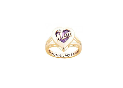 Mom Gemstone Ring